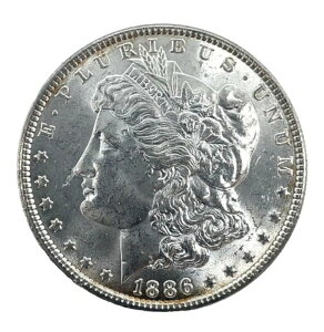 1886-P �����K���E�_���[ BU/UNC/MS �����g�[�j���O 90% �V���o�[ 1�h�� �č��R�C�� #1715