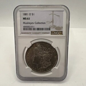 1881N O K Vo[h Ӓς NGC MS61