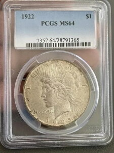 1922N P ča 1h PCGS MS64 IWig[jO (F205)