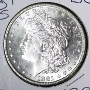1881-S K h BU UNC MS AEgCW uU[!! E714 GHM