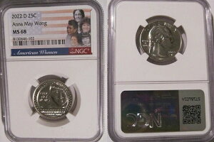 2022 D AiECEEH 25Zg NGC MS 68 AJl 25Zgd