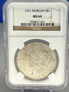 1921 NGC MS64 [K Vo[ _[ 1 h - yF - sŏIN!