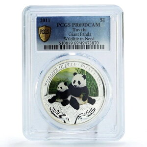 �c�o�� 1�h�� �ی�쐶�����W���C�A���g�p���_ PR69 PCGS ��� 2011�N