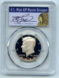 2025-S Pcgs 70Dcam Kennedy 50c Thomas Cleveland! �ؔ�����???????