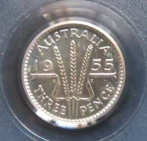 I[XgAB1955N3yX݁Bv[t - PCGS PR63