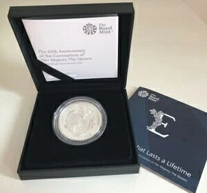 ~Simply Coins~ 2018 �V���o�[ �v���[�t �T�t�@�C�A �Պ��� 5 5�|���h �R�C�� �{�b�N�X COA