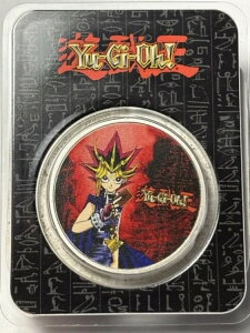 2022年 ニウエ 2ドル 遊戯王 カラーライズ 1オンス .999 シルバーコイン 闇遊戯