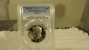 1979�N S �P�l�f�B �N���b�h �^�C�v2 �n�[�t�_���[ �v���[�t PCGS PR70DCAM �f�B�[�v�J���I 50�Z���g �^�C�v2