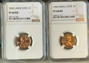 1960�N P NGC PF 68 RD ���[�W���X���[���f�C�g ���b�h�v���[�t �����J�[�� �W���X�e�B�X�X�P�[�����x��