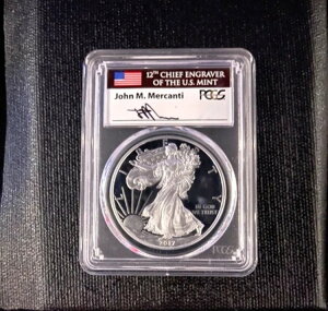 2017 W PCGS PR70 DCAM �V���o�[ �v���[�t �C�[�O�� �����J���e�B FDOI