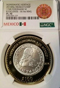 2014N LVR S100P 1748 tFfBih6 8GXN[h NGC PL 70 p[tFNgr[eB[ gbv|bv2