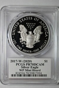 2017 W (2020) PCGS PR70 DCAM �V���o�[�C�[�O�� WP �~���g�z�[�h �W���E�s�[�h