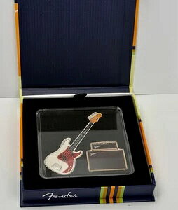 PAMP Fender? Dynamic Duo 2 コインシルバーセット Precision Bass? ギター & Bassman? アンプ