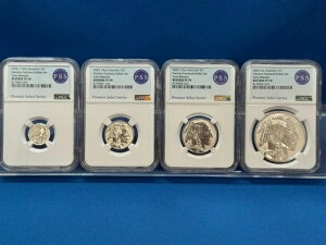 2024�N �A�Z���V�����_���X�g�� �o�b�t�@���[ 4���Z�b�g Rev PF70 NGC �t���N�V���i���V���o�[�Z�b�g