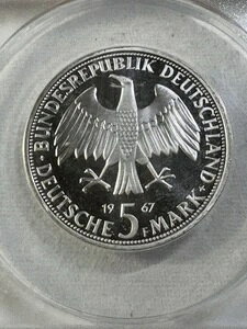 1967-F �h�C�c 5 �}�[�N �V���o�[ �v���[�t �t���{���g �O���[�h PR 67 DCAM (ANACS �F��)