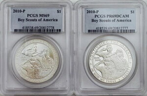 2010-P {[CXJEgAJn100NLO PCGS PR69DC & MS69