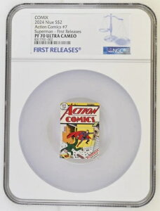 2024N jEG DC ANVR~bNX #7 COMIX 1IX Vo[ J[v[tRC NGC PF70 FR