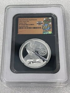 2024�N �}�[�x�� �N���V�b�N �X�p�C�_�[�}�� 1�I���X �V���o�[ NGC PF70 NGC ���B���e�[�W �R�~�b�N�u�b�N���x��