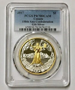 2017 Ji_  1 h 150th A RtFf[V PCGS PR 70 DCAM Vo[ RC