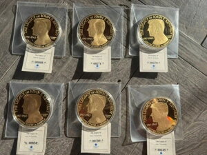 �W�����EF�E�P�l�f�B�̈�Y ���僁�_�� 6��� 24K�S�[���h 70mm