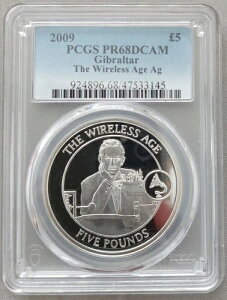 �W�u�����^�� �V���o�[ �v���[�t 5�|���h�R�C�� 2009�N KM#1433 ���C�����X �G�C�W PCGS PR68
