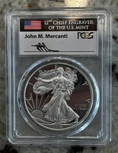 2017 W PCGS PR70 DCAM �V���o�[ �v���[�t �C�[�O�� �����J���e�B FDOI
