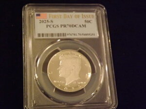 2025N 50Zg n[th s PCGS PR 70