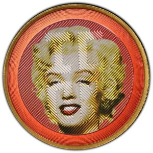 2022�N �g�P���E �V���o�[ 1�h�� �J���[���C�Y �}�������E�������[ PCGS PR69DCAM RGUTH093