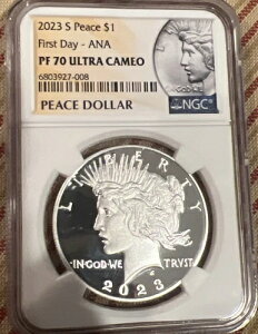 2023-S v[t 1h s[XVo[ NGC PF70UC FDI ANAx