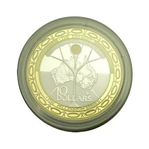 �G���t �I�[�X�g�����A 10�h�� 2000�N �V���o�[�v���[�t �~���j�A��