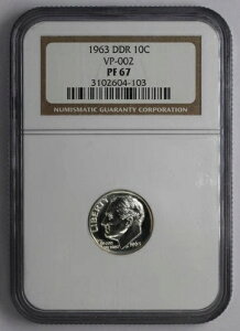 1963�N DDR ���[�Y�x���g �V���o�[�_�C�� VP-002 NGC PF 67