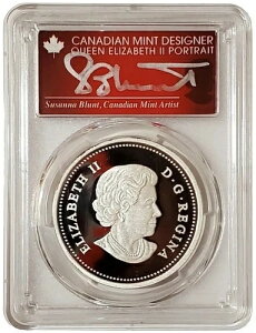 2013�N 20�h�� �J�i�_ �v���e�N�V�����E�n�[�E�l�X�g PCGS PR70DCA �X�U���i�E�u�����g �V���o�[ �v���[�t�R�C��