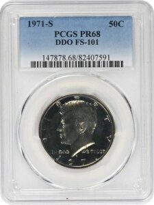 1971-S PlfB n[t_[ DDO FS-101 PR68 PCGS