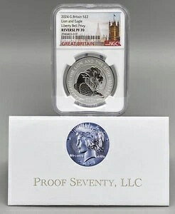 2024�N ���C�I���Ƙh �p�� 1�I���X��݁ANGC Rev PF70�A���R�̏� �v���C�x�[�g�}�[�N