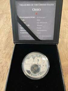 2023 �A�����J�̕� �I�n�C�I�B�A�t�����g�A�l�C�e�B�u�A�����J�� Mnt .999 Ag- COA