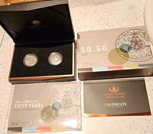 2015�N 2���Z�b�g 50:50 �~���g�}�[�N 50�Z���g & 1966�N �V���o�[ 50�Z���g ���T�u�b�N���b�g�t��