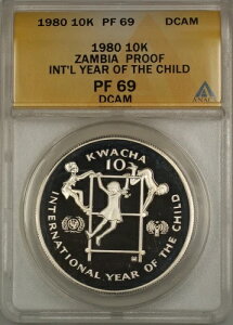 1980�N �U���r�A 10K �N���`����� ANACS PF-69 DCAM �v���[�t