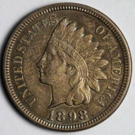 1898年インディアンヘッドセントペニーBU *未流通* MS E136 XRCM