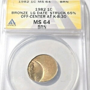 1982�N 1C �u�����Y ���[�W �f�C�g�A�����J�[�� �Z���g�AK-8:30- MS 64 �Œ��S���� 65% �I�t�őō�