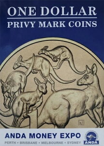 2017 ANDA MONEY EXPO MOB of ROOS P B M S PRIVYMARK 4x RCZbg UNC in FOLDER LTD