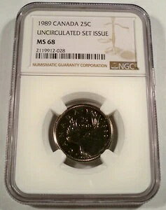 1989N Ji_ 25Zg NGC MS68 NH[^[ uCgzCg