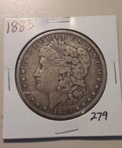 1883N K tBftBA US 1hd 90% (#279-74)