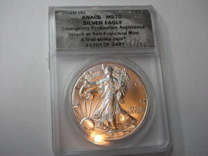 2020N TEXAJ Vo[C[O ً}Yx ANACS MS70 t@[XgXg[g