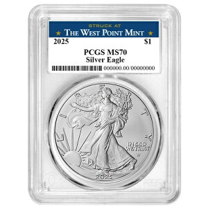 2025N 1h AJ Vo[ C[O PCGS MS70 EFXg|Cg x