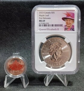 2023NJi_[v[tiQEII 1952-2022jng[hRC MS69FR