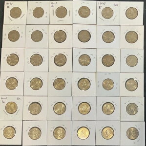 1999-2009N BяB 25Zgd UNC P&D Zbg - RC{bNX 112