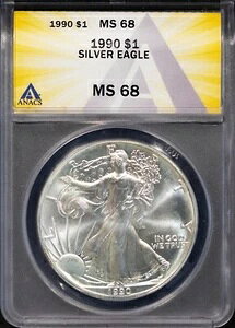 1990N 1h݃AJC[O MS 68 ANACS # 7668287 + {[iX