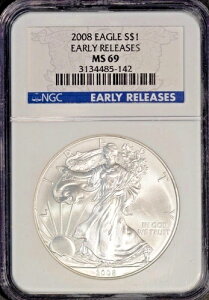 2008N 1h݃AJC[O MS 69 NGC # 3134485-142 + {[iX