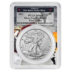 2021N 1h ^Cv2 AJ Vo[ C[O PCGS MS69 FS EFXg|Cg t[