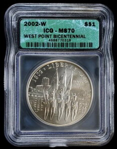 2002-W 1h EFXg|Cg200NLO  ICG MS 70 | UNC BU